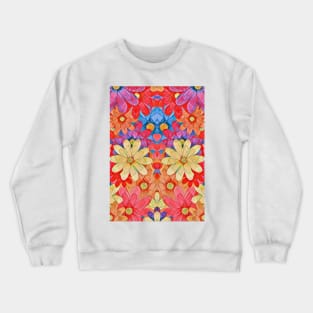 Prismatic Floral Crewneck Sweatshirt